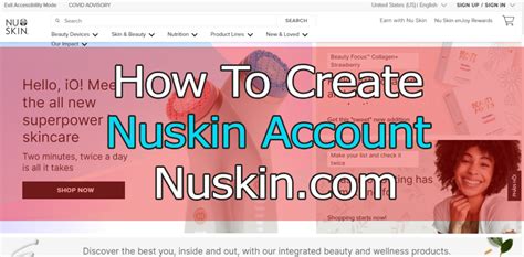 nuskin login